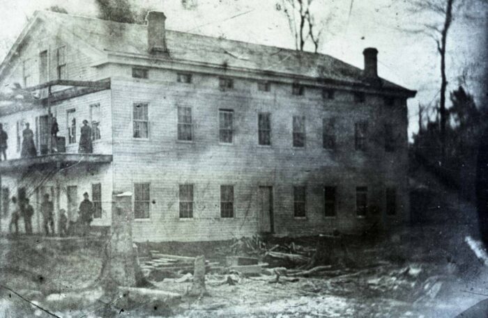 The Forest House was the first hotel in South Haven. It was built in 1853.